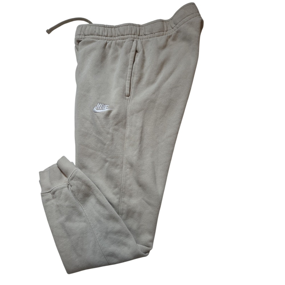 Nike Kids Sportswear Club Fleece Joggers Tan Khaki Sweatpants Small S